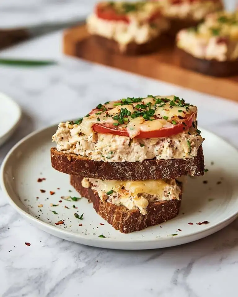 Healthy Tuna Melt Recipe