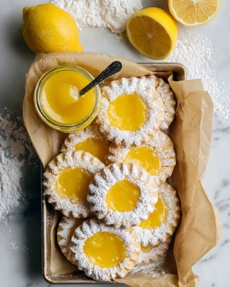 Lemon Bar Butter Cookies Recipe