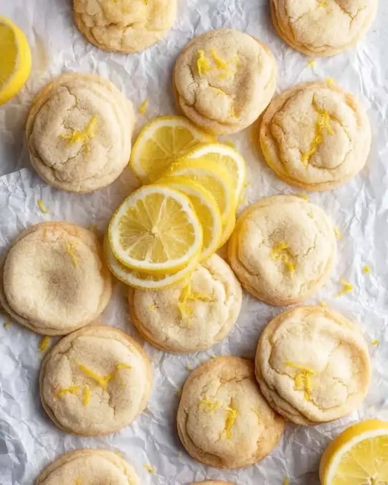 Lemon Cheesecake Cookies Recipe