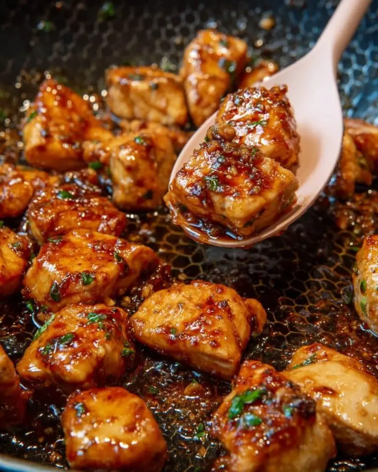 20 Minute Honey Garlic Chicken Bites Recipe