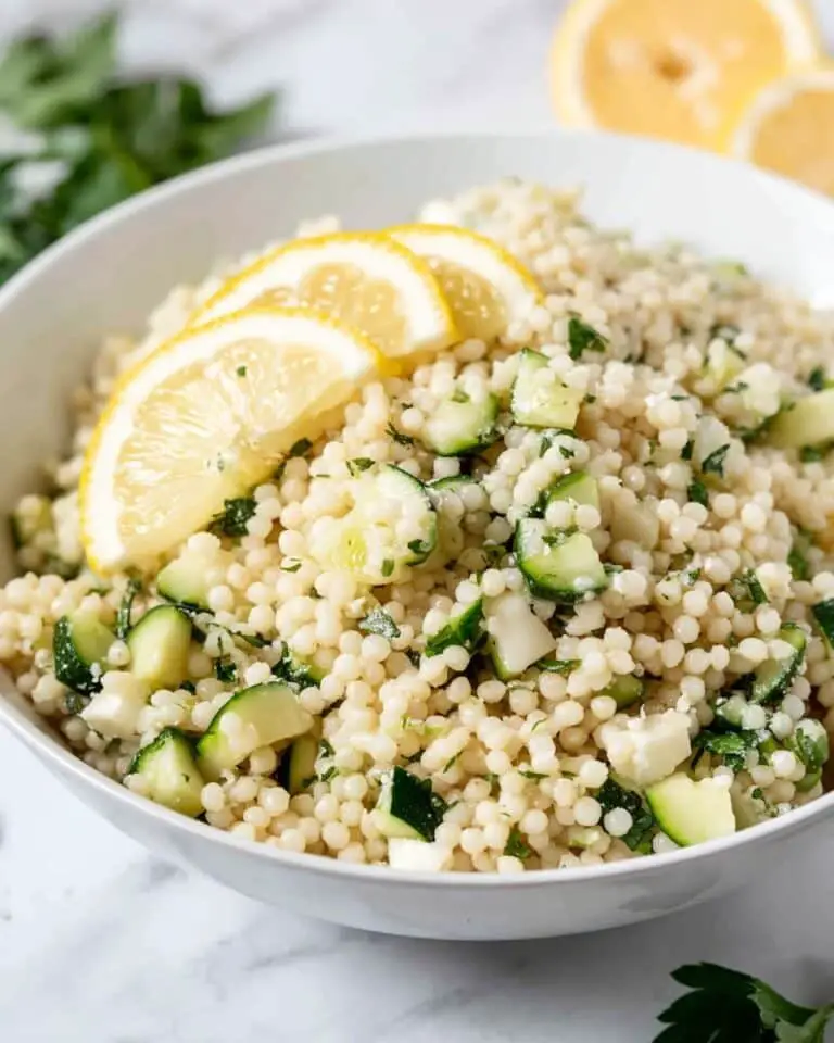 Lemony Cucumber Couscous Salad Recipe