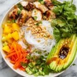 Chicken Spring Roll Bowls Recipe