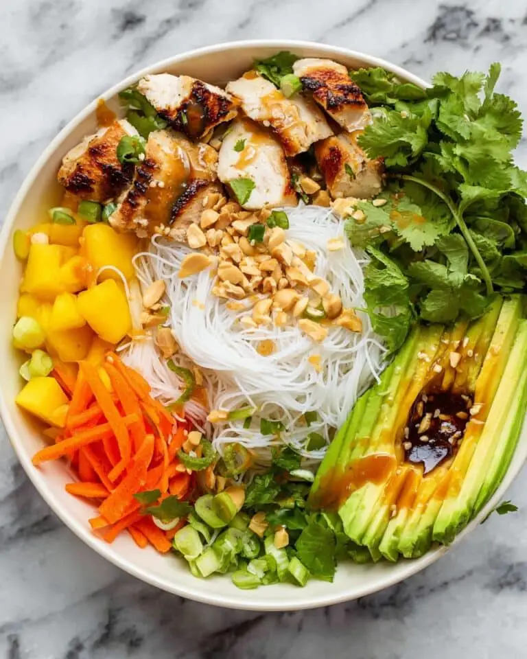 Chicken Spring Roll Bowls Recipe