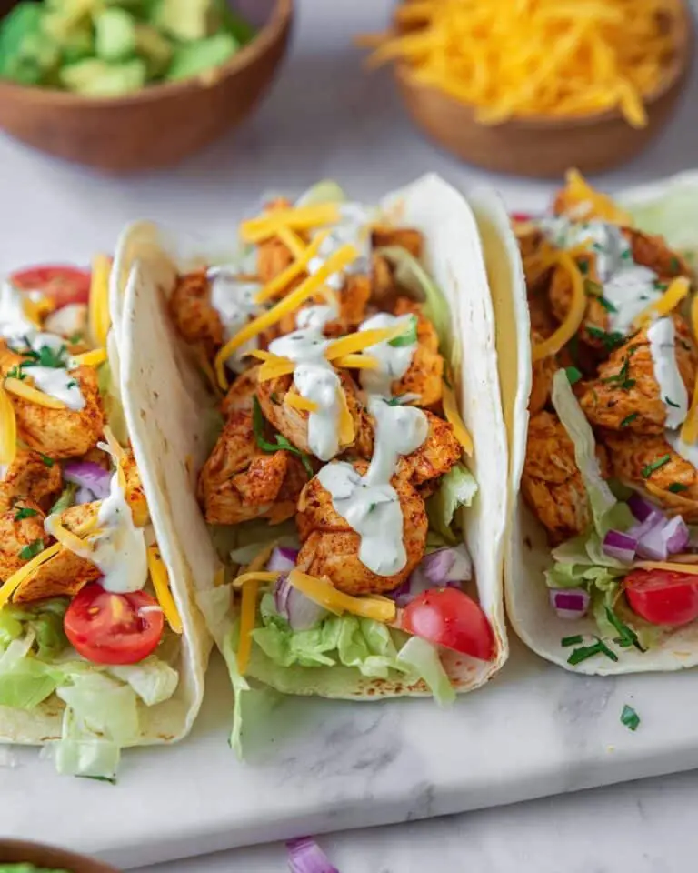 Ranch Chicken Tacos Recipe