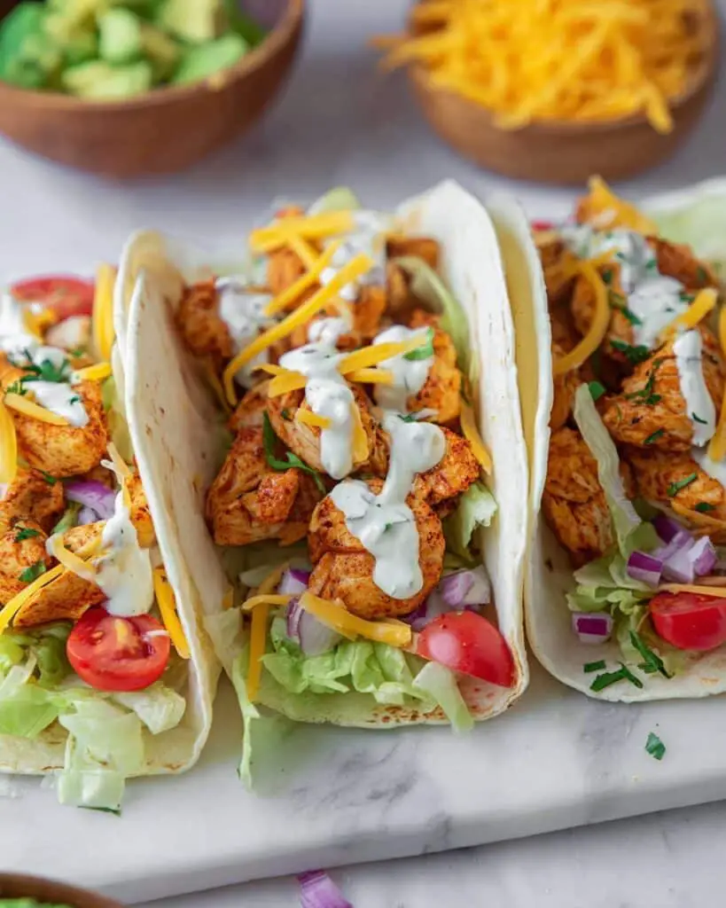 Ranch Chicken Tacos Recipe