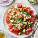 Watermelon Salad with Feta & Mint Recipe