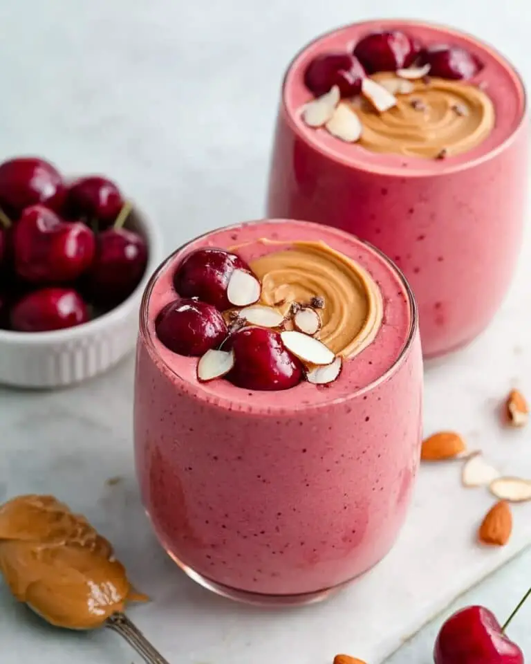 Almond Cherry Smoothie Recipe