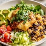 One Pan Cilantro Lime Chicken and Rice Recipe