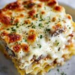 Creamy Spinach and Mushroom Lasagna Recipe