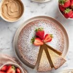 Flourless Hazelnut Cake with Chocolate Whipped Cream and Fresh Berries Recipe