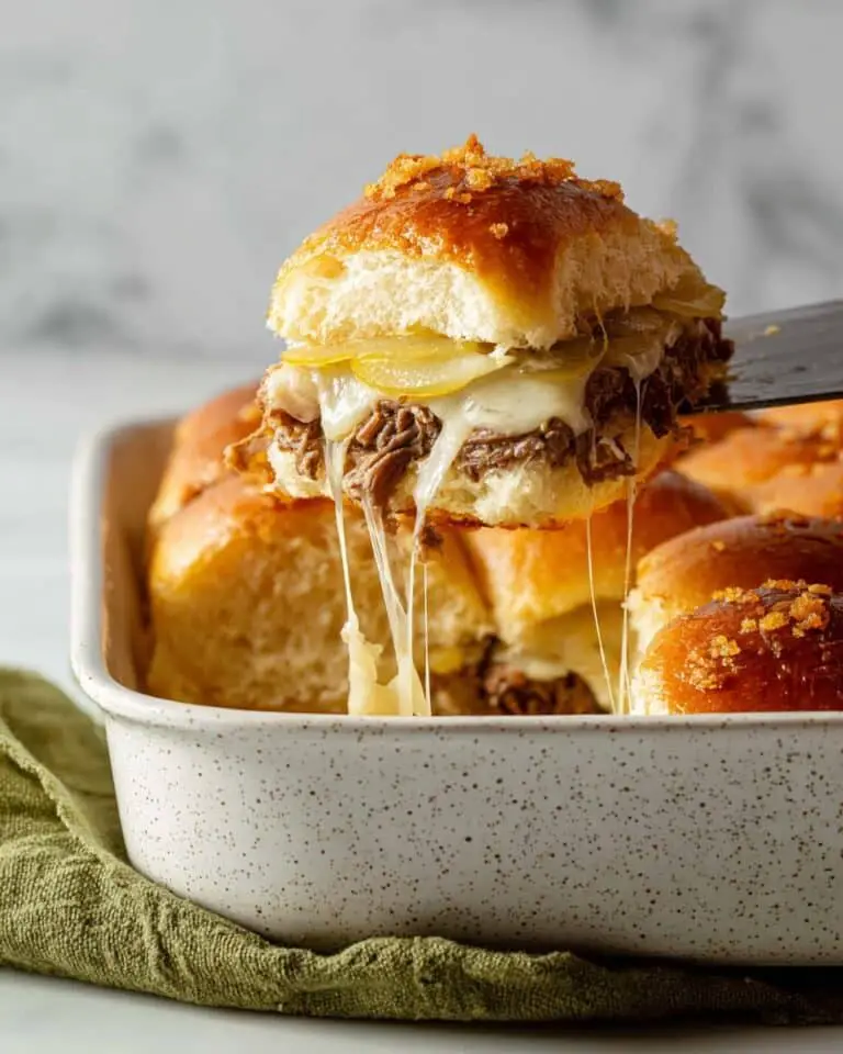 Philly Cheesesteak Sliders Recipe