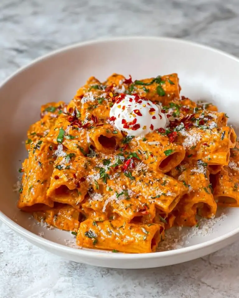Creamy Tomato Garlic Pasta Recipe