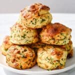 Protein Lentil Spinach Biscuits with Sun-Dried Tomatoes and Seeds Recipe