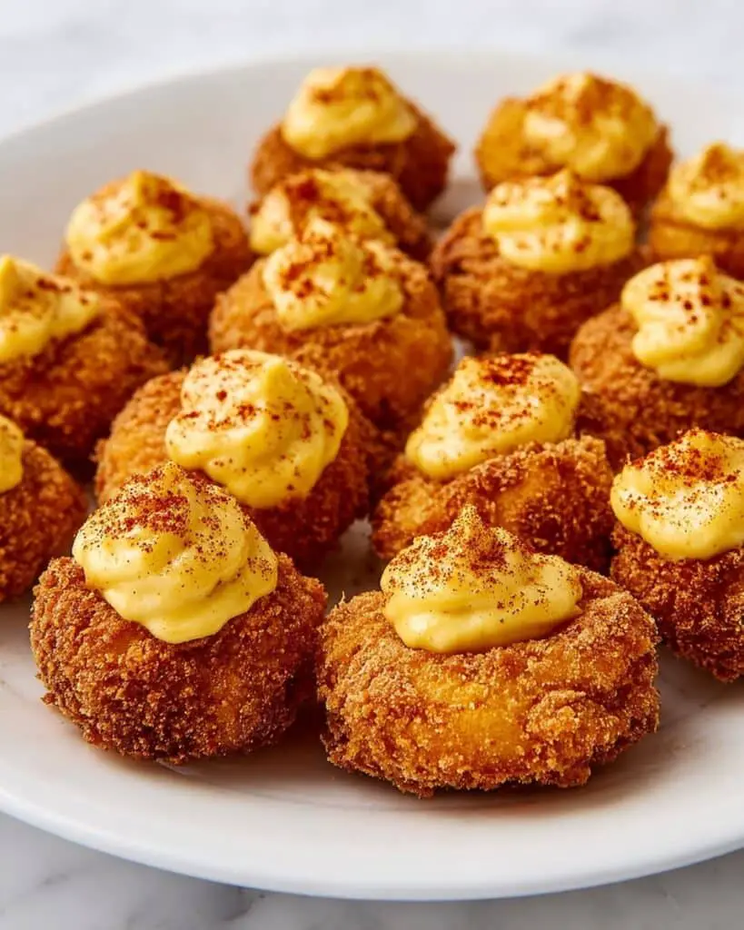 Cajun Style Fried Deviled Eggs Recipe
